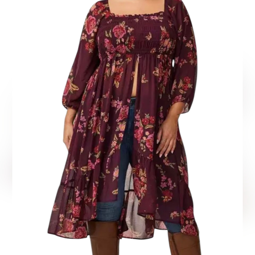 Floral Bohemian Maxi Dress